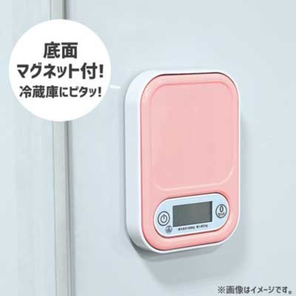 廚房電子磅 | 2公斤 | 有磁鐵 | 日本 PEARL LIFE | PA-D-9